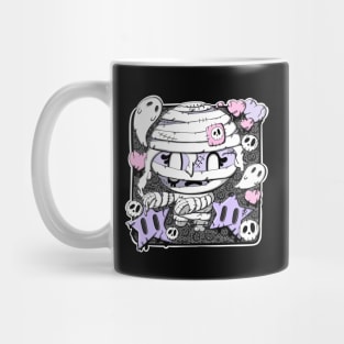 Mim the zombie mummy in kawaii style Mug